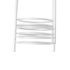 6 Tier Plant Stand Swivel Outdoor Indoor Metal Stands Flower Shelf Rack Garden – White
