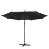3M Cantilevered Outdoor Umbrella – Black