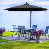 3M Cantilevered Outdoor Umbrella – Black