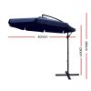 3M Outdoor Umbrella – Navy Blue