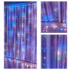 300 LEDs Window Curtain Fairy Lights 8 Modes and Remote Control for Bedroom (300 x 300cm) – MULTICOLOUR