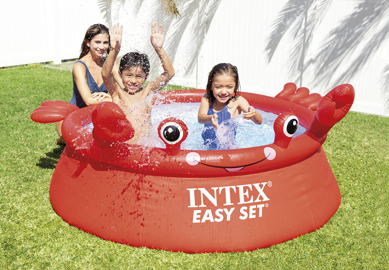 INTEX 1.83M X 51CM HAPPY CRAB EASY SET POOL