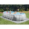 INTEX PRISM FRAME RECTANGULAR POOL SET – Oval