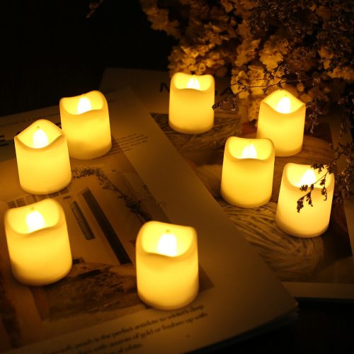 Flameless LED Tea Light Tealight Candle Wedding Decoration – 48
