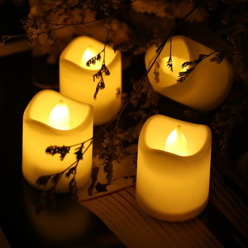 Flameless LED Tea Light Tealight Candle Wedding Decoration – 48