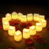 Flameless LED Tea Light Tealight Candle Wedding Decoration – 48