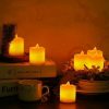Flameless LED Tea Light Tealight Candle Wedding Decoration – 48