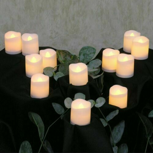 Flameless LED Tea Light Tealight Candle Wedding Decoration – 48