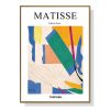 Abstract colour by Henri Matisse Gold Frame Canvas Wall Art – 50×70 cm