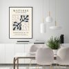 Henri Matisse Black Frame Canvas Wall Art – 70×100 cm