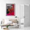 Fashion Woman Black Frame Canvas Wall Art – 50×70 cm