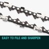 Chainsaw Chain Bar Spare Part Replacement Suits Pole Saws – 12 Inch