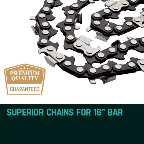 Baumr-AG Chainsaw Chain Bar Replacement for Arborist Saws – 2 x 16 inch