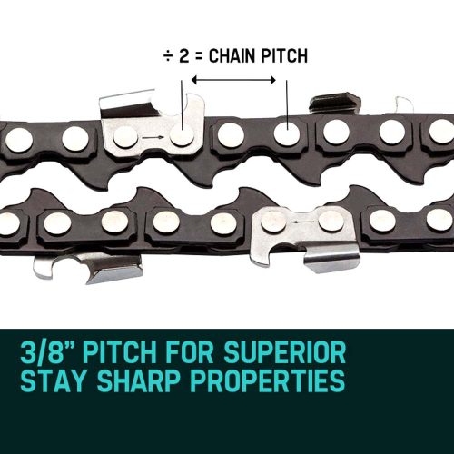 Baumr-AG Chainsaw Chain Bar Replacement for Arborist Saws – 2 x 16 inch