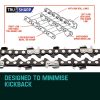 Baumr-AG Chainsaw Chain Bar Replacement for Arborist Saws – 2 x 20 inch