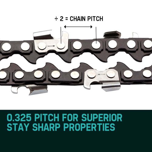 Baumr-AG Chainsaw Chain Bar Replacement for Arborist Saws – 2 x 20 inch
