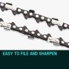 Baumr-AG Chainsaw Chain Bar Replacement for Arborist Saws – 2 x 20 inch