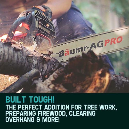 Baumr-AG Chainsaw Chain Bar Replacement for Arborist Saws – 2 x 20 inch