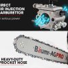 Petrol Chainsaw Arborist Tree Pruning Garden Chain Saw – AG 38CC