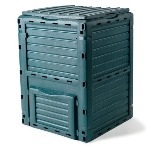 PLANTCRAFT 290L Aerated Compost Bin Food Waste Garden Recycling Composter – Bottle Green