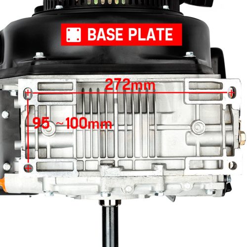 Baumr-AG DIESEL Stationary Engine 4 Stroke OHV Horizontal Shaft Motor – RX460E