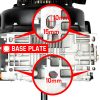 Baumr-AG DIESEL Stationary Engine 4 Stroke OHV Horizontal Shaft Motor – RX460E