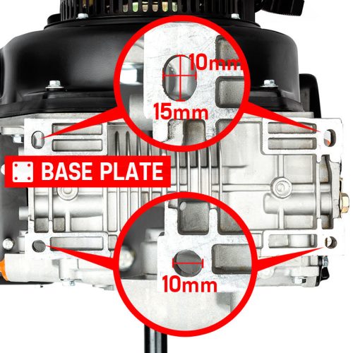 Baumr-AG DIESEL Stationary Engine 4 Stroke OHV Horizontal Shaft Motor – RX460E