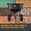 PLANTCRAFT Tow Behind Broadcast Spreader Seed Fertiliser Tow Rotary – 90 kg