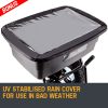 PLANTCRAFT Tow Behind Broadcast Spreader Seed Fertiliser Tow Rotary – 90 kg