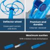 Aurelaqua Swimming Pool Cleaner Floor Climb Wall Automatic Vacuum 10M Hose – Blue