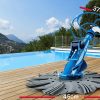 Aurelaqua Swimming Pool Cleaner Floor Climb Wall Automatic Vacuum 10M Hose – Blue