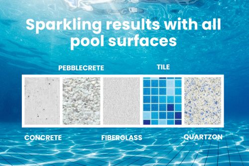 Aurelaqua Swimming Pool Cleaner Floor Climb Wall Automatic Vacuum 10M Hose – Blue