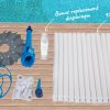 Aurelaqua Swimming Pool Cleaner Floor Climb Wall Automatic Vacuum 10M Hose – Blue