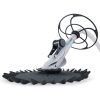 Aurelaqua Swimming Pool Cleaner Floor Climb Wall Automatic Vacuum 10M Hose – White