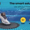 Aurelaqua Swimming Pool Cleaner Floor Climb Wall Automatic Vacuum 10M Hose – White