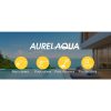 AURELAQUA 400 Micron Solar Thermal Blanket Swimming Pool Cover – 7.5×3.2 m, Blue