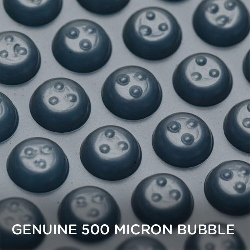 AURELAQUA Solar Swimming Pool Cover 500 Micron Heater Bubble Blanket – 9.5×5 m, Blue and Silver