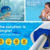 Pool Cover 500 Micron Solar Blanket Swimming Thermal – 9.5×5 m, Blue