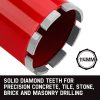 Baumr-AG Diamond Core Drill Bit Concrete Wet Dry Tile Stone Brick Marble 1-1/4 UNC – 114 mm