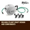 PLANTCRAFT Retractable Garden Water Hose Reel Storage Spray Gun Rewind – 20 M