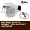 PLANTCRAFT Retractable Garden Water Hose Reel Storage Spray Gun Rewind – 30 M
