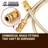 PLANTCRAFT Retractable Garden Water Hose Reel Storage Spray Gun Rewind – 30 M