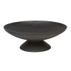 Black Lassen Cast Iron Fire Pit – 78 cm