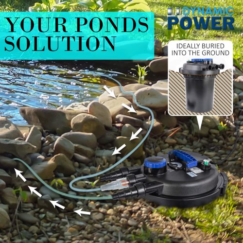 Combo Aquarium Garden Filter 10000L/H + Submersible Water Pump – 10000L/H