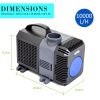 Combo Aquarium Garden Filter 10000L/H + Submersible Water Pump – 10000L/H