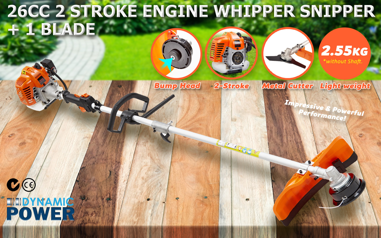 Garden Whipper Snipper Brush Cutter