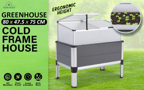 Home Ready Cold Frame Greenhouse Cover Raised Garden Bed Stand Planter – 1