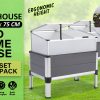 Home Ready Cold Frame Greenhouse Cover Raised Garden Bed Stand Planter – 2