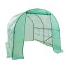 Home Ready Dome Tunnel Hoop Polytunnel Greenhouse Walk-In Shed PE – 3x2x2 m