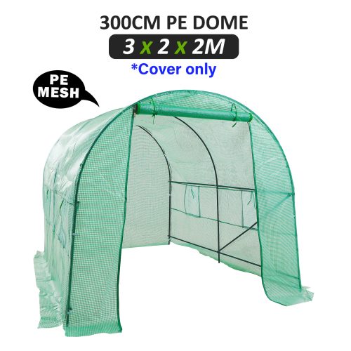 Home Ready Apex Mini Garden Greenhouse Shed PVC Cover Only – 3x2x2 m